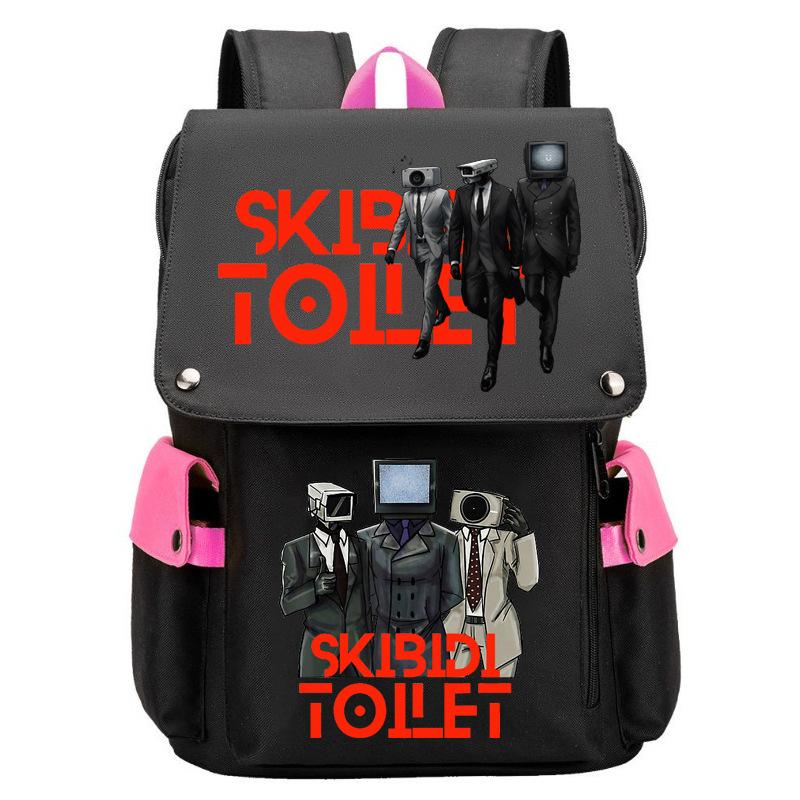 Amazon New Skibidi Toilet Man Student School Bag Children's Backpack