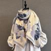 Luxury Autumn Winter Cashmere Scarf Women  Design Warm Pashmina Blanket Poncho Scarves Female Shawl Thick Foulard Bufanda