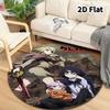 Clevatess Round Area Rug Carpet Rug For Living Room Bedroom Sofa Playroom Decor Nonslip Floor Mat