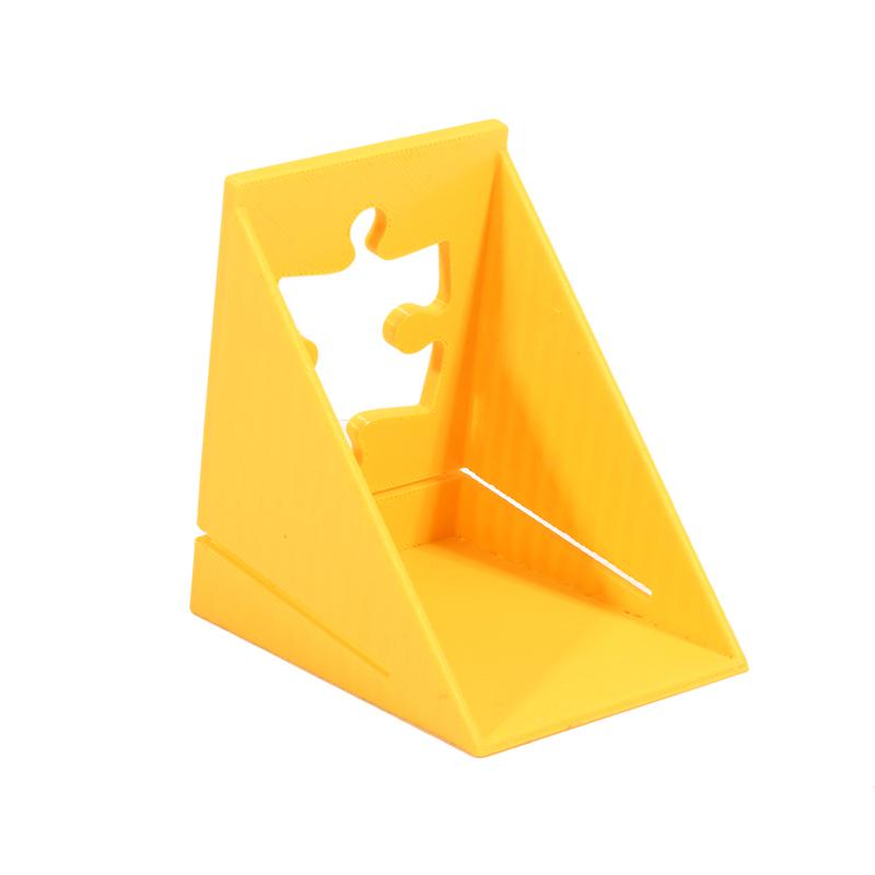 

1pc Puzzle Poster Box Cover Display Stand- Durable Poster Holder, Ideal For All Puzzle Enthusiasts To Store & Display Puzzles жовтий
