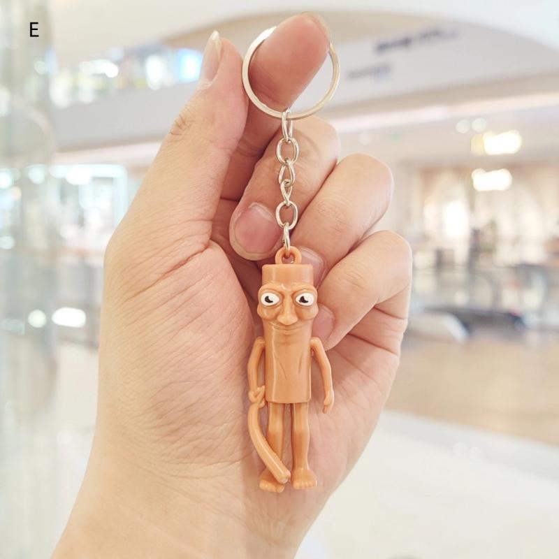 Tungtungtung Sahur Tralalelo Tralala Statue Decor Funny Italian Brainrot Animals Keychains