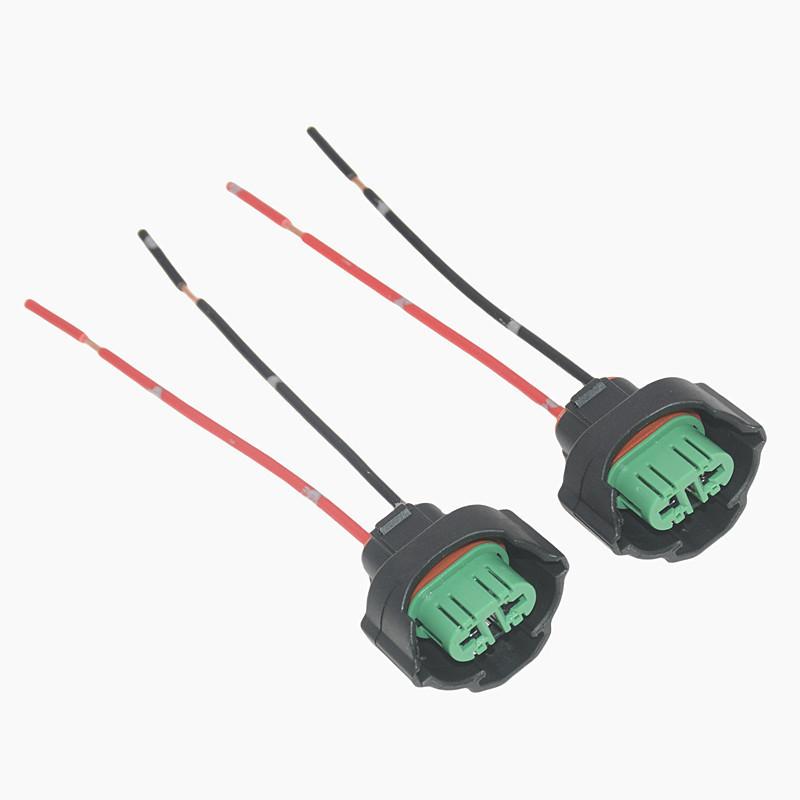 Halogen LED H8 H11 881 Bulb Socket Wire Plug Harness Wiring Holder Car Headlight Fog Lamps For Hyundai For Nissan For KIA H8 H11