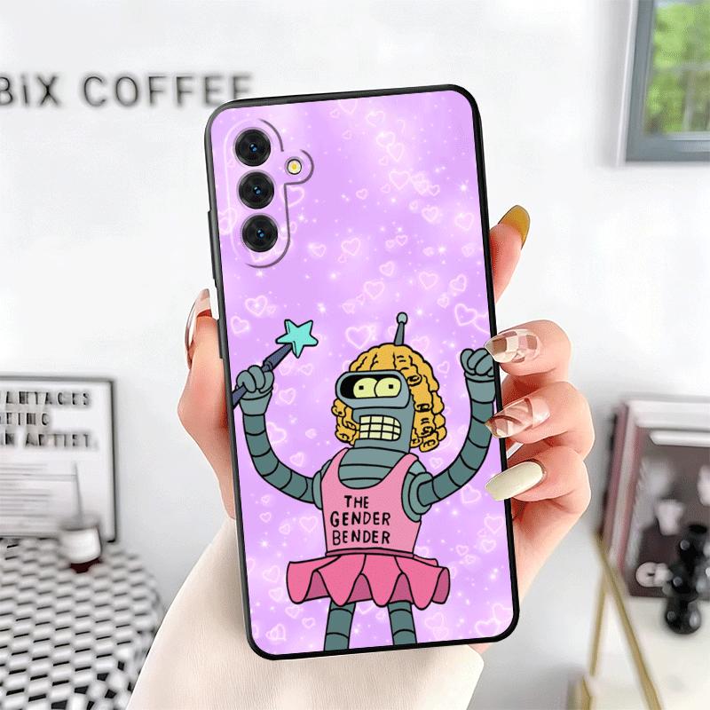 Cartoon Funny F-Futuramas Soft Phone Case for Samsung A17 A37 A57 A16 A26 A36 A56 A15 A25 A35 A55 A14 A24 A34 A54 A13 A23 A33 A5