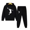 Moda 2 Pezzi Felpa+Pantaloni Tute Sportive 4-14 Anni Bambini Ragazzi Ragazze Abbigliamento Casual Tute Set Abbigliamento Bambini Autunno Primavera