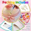 DIY Digital Oil Painting Kit Handpainted oil painting. Cute pig with straw hat. Handmade gift. Home wall decoration.