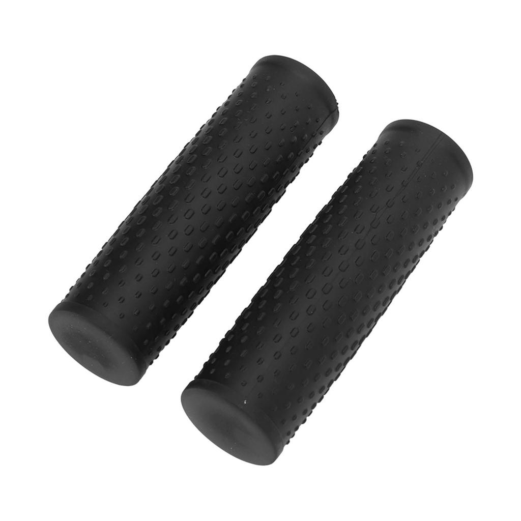 2Pcs Scooter Rubber Handle Grip Cover Rubber Handlebar Grips for Xiaomi M365 PROBlack