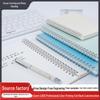 Minimalist High-Value Solid Color Spiral Diary with Custom Logo