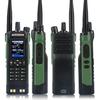 Walkie Talkie Baofeng UV-32 Air Band 10W GPS Amateur FM Two Way Radio with 2.0" HD Screen and 2200mah USB-C Charging Battery