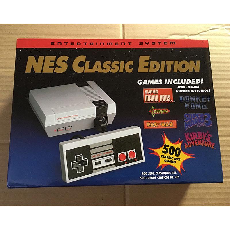 Mini Entertainment Console with 2 Controllers 8 Bit 500 Games Retro Video Game Player Toys for Kids Perfect Gifts