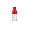 5pcs 8ml Bottle Shaped Empty Lip Gloss Tube Bottle Container Clear Plastic Refillable Lip Balm Bottles With Rubber Inserts