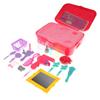 Kids Children Plastic Pretend Role Set with Storage Case