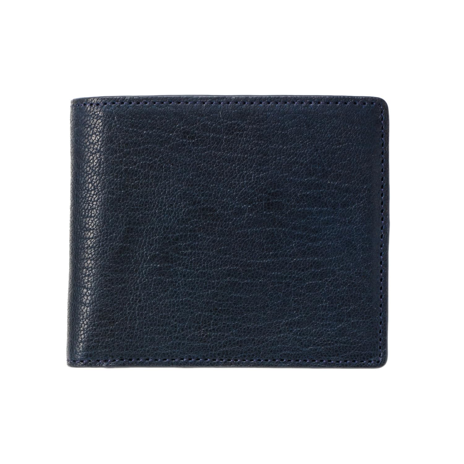 

Гаманець біфолд Milagro Himeji з козячої шкіри з монетницею (Чоловічий гаманець біфолд з монетницею, шкіра Хімедзі, натуральна козяча шкіра) EA-MI-203 (ВМС)