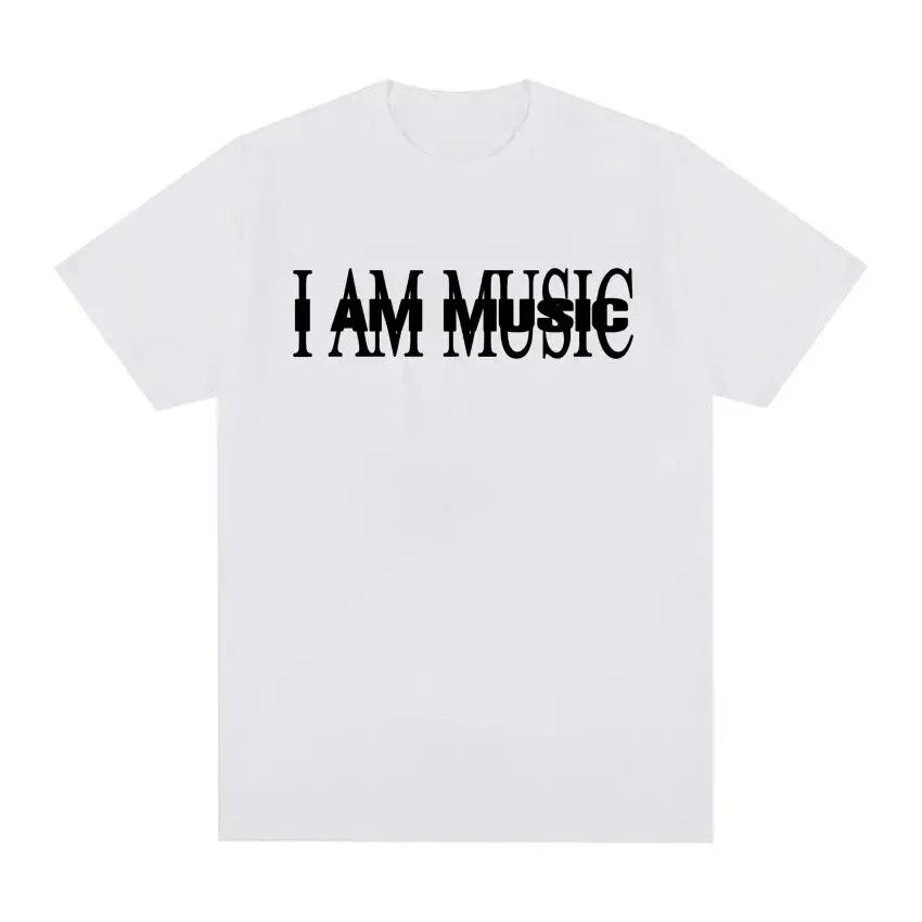Playboi Carti I Am Music Album Print T-Shirt Y2K Meme Opium Ken Carson Destroy Lonely T Shirts Unisex Dámská Móda Vintage Tričko