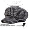 Beret School Old Vintage Autumn Spring Hat Newsboy Brand Latest Fresh Personality Grid Bird Thousand Neutral Gender Women  Men For Hats Wild Casual