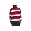 Adidas Sport Performance Retro Color Block Striped Letter Pattern Crew Neck Pullover Long Sleeve Sweatshirt Unisex Sweatshirt Multi-Color JZ4201