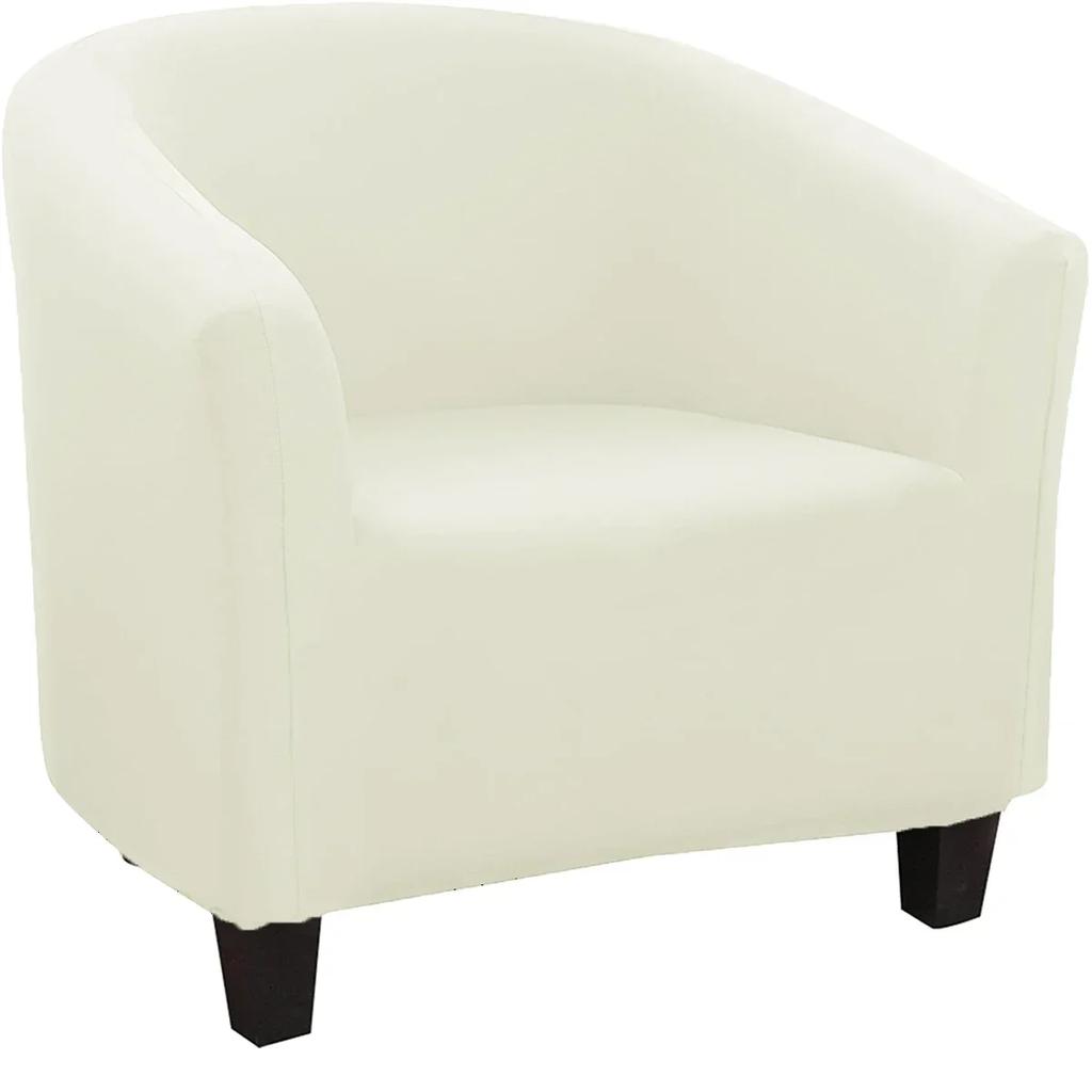 Sretch Elastic Single Sofa Covers Velvet Armchair Seat Cover Chair Protector Stretch Bar Slipcovers for Home Decor Living Room