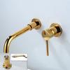 Modern Brass Wall Mounted Bathroom Basin Faucet Wall Sink Swivel Spout Bathtub Mixer Tap Crane Antique Bronze Finished