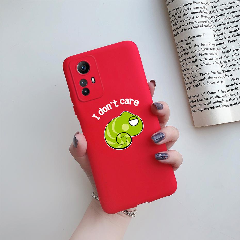 For Xiaomi Redmi Note 12S Case 4G Cat Cartoon Cute Silicone Back Cover for Redmi Note12s 2023 Fundas Note 12s 12 S 4G Soft Cases