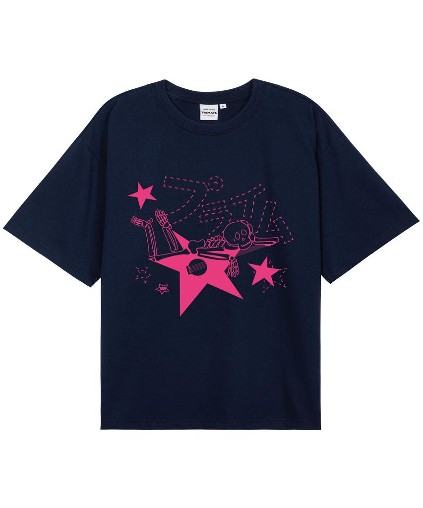 PRIMATE Rockstar Oversized Short Sleeve T-Shirt 11 Colors (Type A)