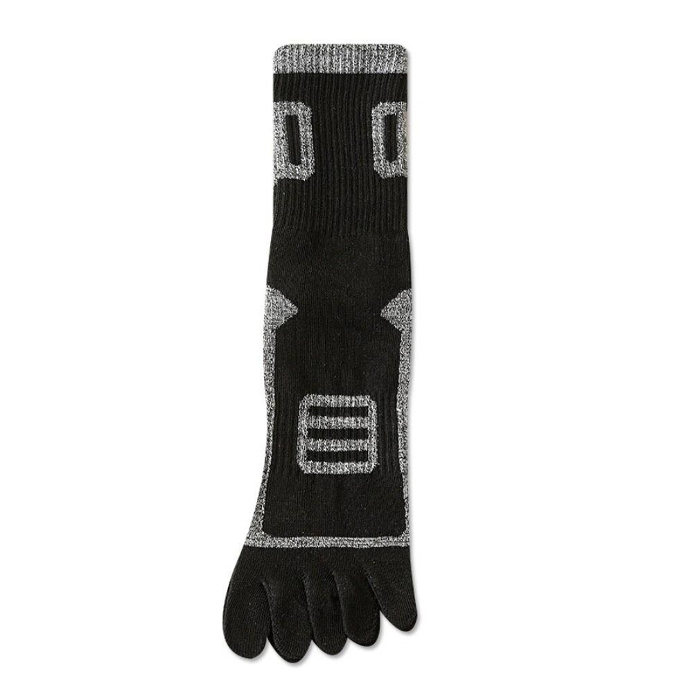 Quick Dry Split-toe Socks Mesh Five Toe Socks Professional Five Finger Socks  Basketball StyleA