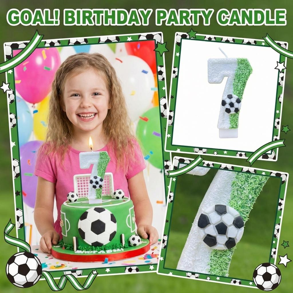 Fashion Cartoon Creative Birthday Candles Party Digital Candles
