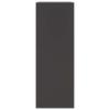 Sideboard Black 67 x 39 x 107 cm Steel
