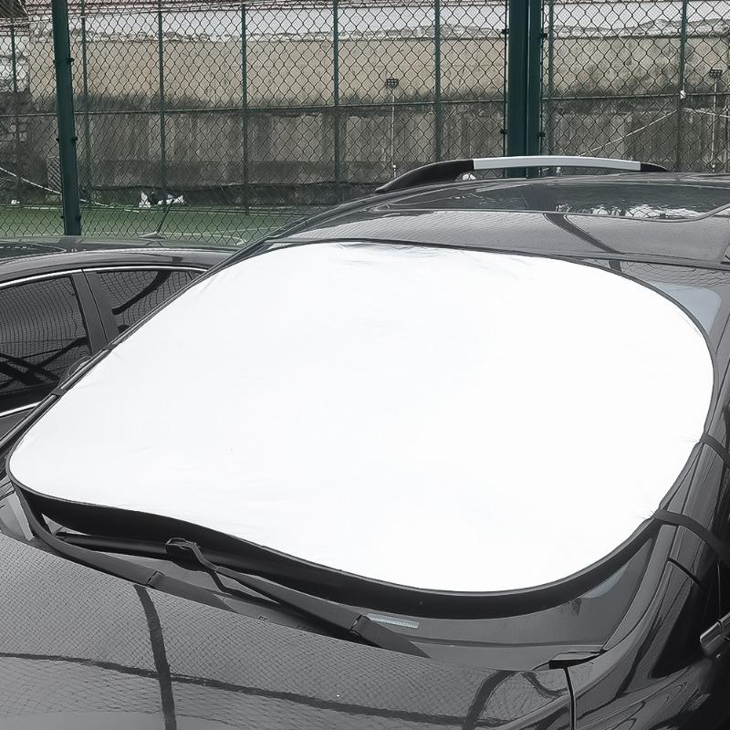 Samochodowa Izolacja Termiczna Osłona Przeciwsłoneczna Auto Przednia Szyba Srebrna Powłoka Tkanina Osłona Ochronna Przeciwsłoneczna Składana Letnia Osłona Przeciwsłoneczna