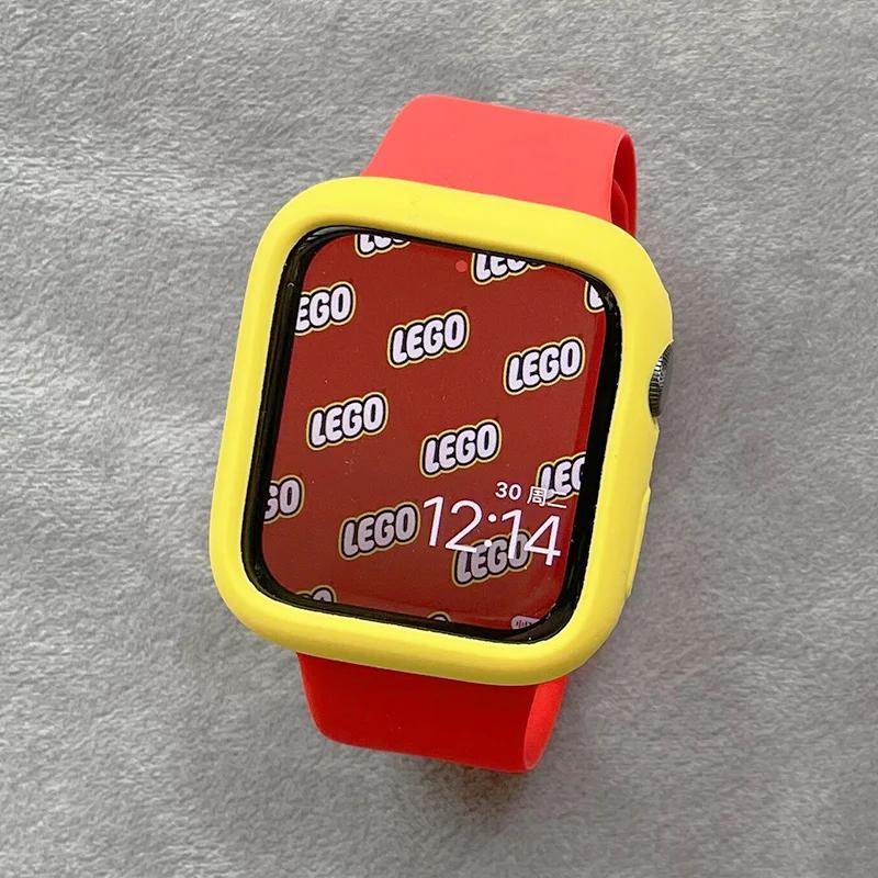 Case+Sport Strap For Apple Watch Band 45mm ultra 2 49mm 40 44 41 42mm Silicone Engraved bracelet iwatch series 10 9 8 7 se 4 5 6