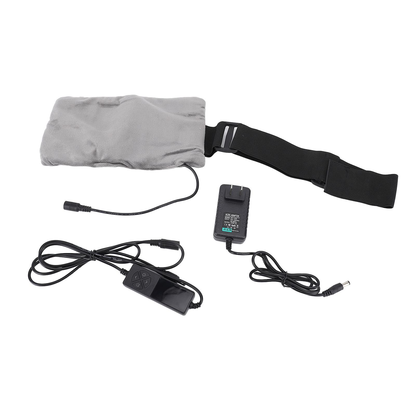 

Электрогрелка с 3 настройками нагрева, 5 таймеров, мягкая электрическая грелка для спины, шеи, рук, живота, ног US Plug