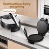 Egg Waffle Maker With Nonstick Surface For Home Breakfast Cooking
