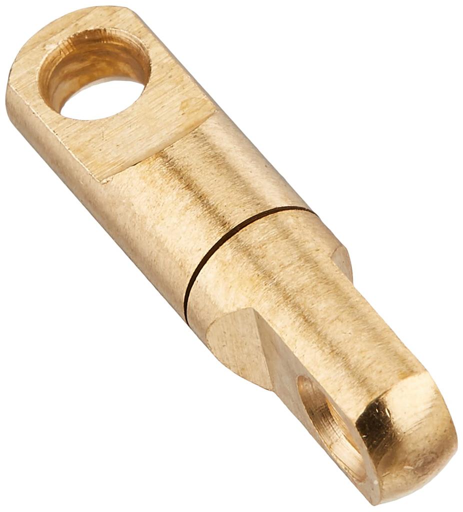River Peak (River Peak) [Handmade Landing Net Material] Brass Eyelets, Rotating, Gold Plated, Set of 5 B00E36MLX6