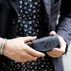 VINCENT CRAFTED Made in Japan Tochigi Leather Paisley Carabiner Key Case & Coin Case PAOLO Keychain for Women and Men <V1 PAOLO Navy>