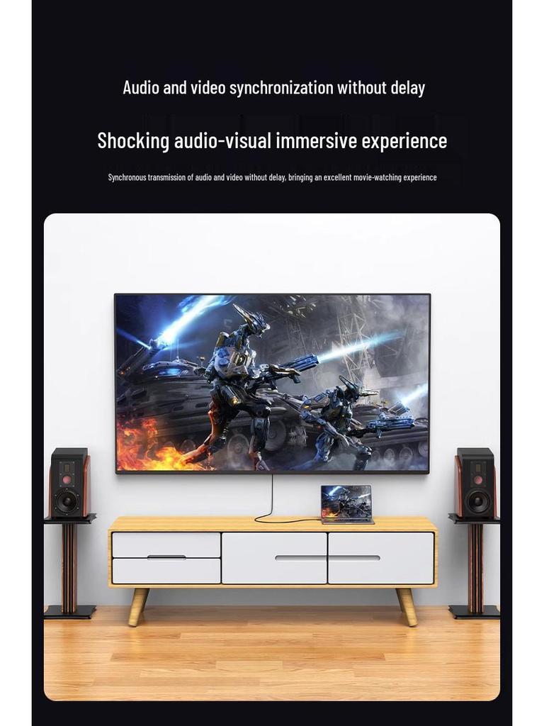 Thunderbolt 4 Data Cable Type-C Male to Male, 40Gbps High-Speed, PD240W Charging, 8K Mirroring