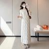 Maternity Winter Sweater Dress - Plus Size Long Skirt for Expectant Mothers (2025 High-End Style)