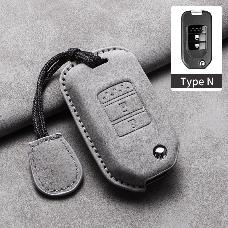 For Honda Accord Civic City Fit HR-V XR-V Folding Flip 2/3 Buttons Car Remote Key Case Cover Protection Shell Keychain Accessori