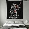 Dead by Daylight Wall Hanging Printed Fabric Blanket Decorative Tapestries for Bedroom Living Room Home Decor