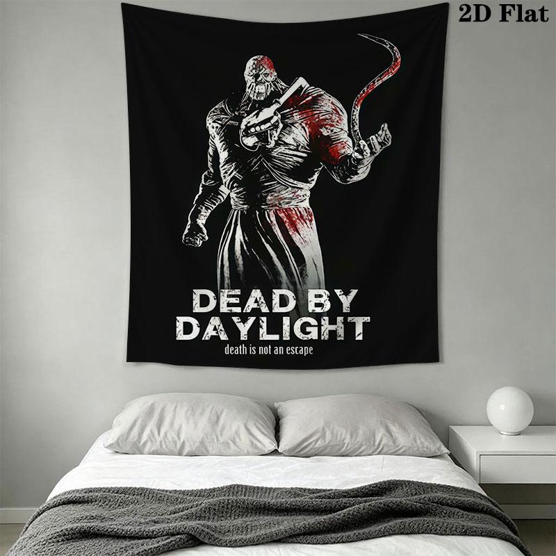 Dead by Daylight Wall Hanging Printed Fabric Blanket Decorative Tapestries for Bedroom Living Room Home Decor