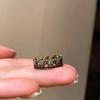 Unique Butterfly Flower Ring Retro Style Statement Pieces For Fall Winter Outfits Fashion Jewelry Gift