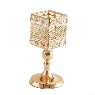 Crystal Candle Holder Lanterns Decorative For Home Decoration Birthday Gift Wedding Celebration