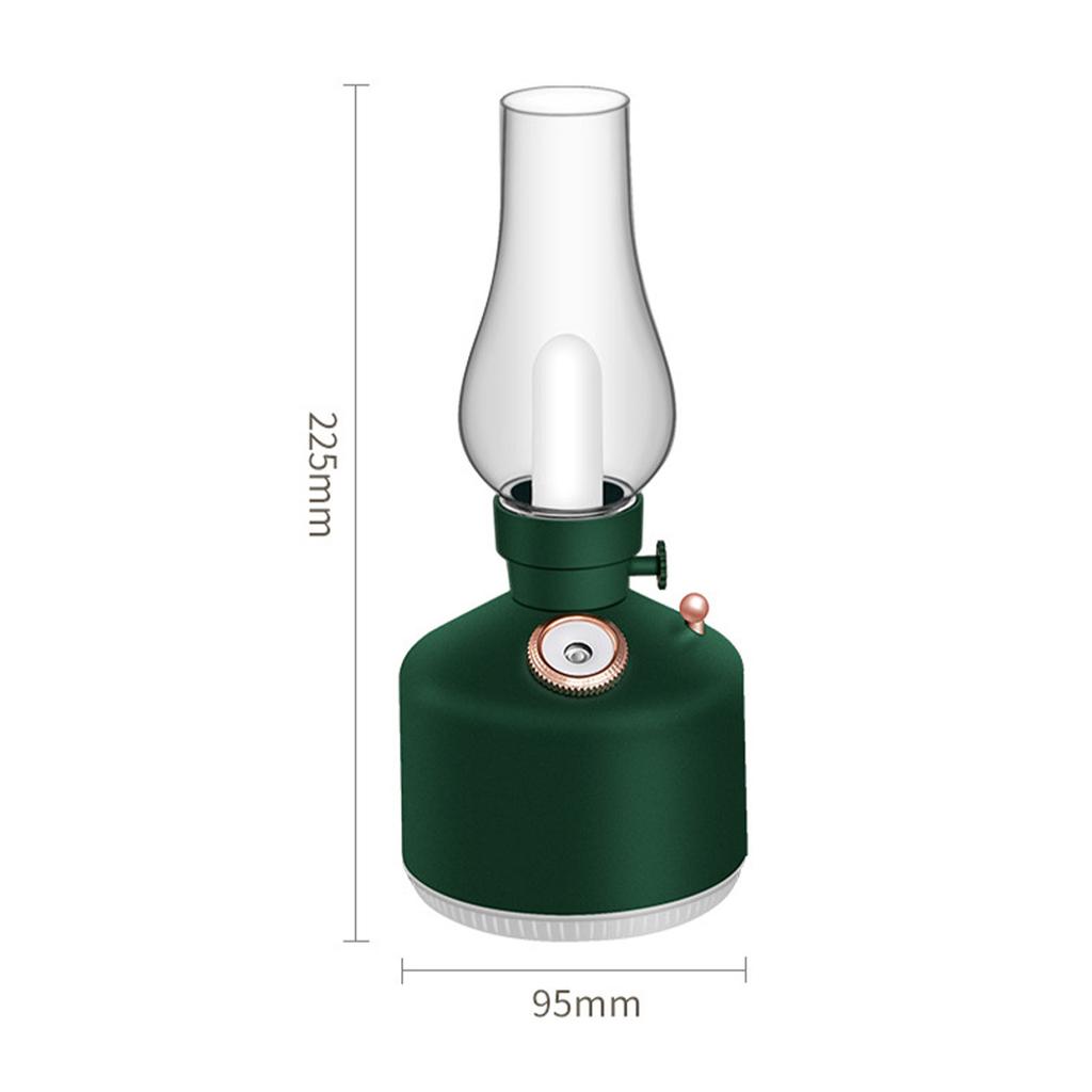 Vintage Light Humidifier Quiet USB Charging Dimmable Small   Diffuser Humidifier Desk Lamp for Bedroom   Living Room