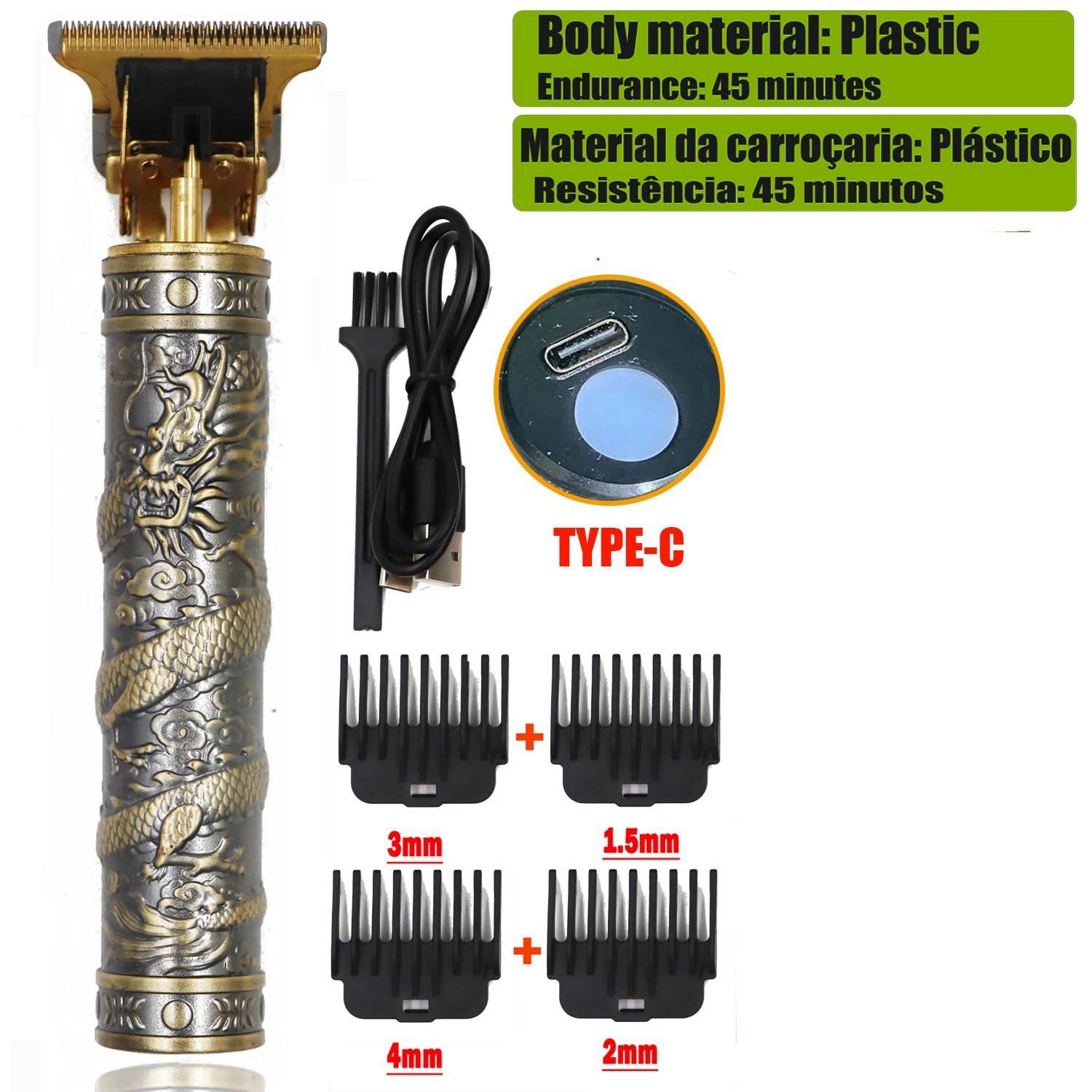 

Dragon Vintage T9 беспроводные профессиональные машинки для стрижки волос электрические триммеры для мужчин машинка для стрижки волос бритва