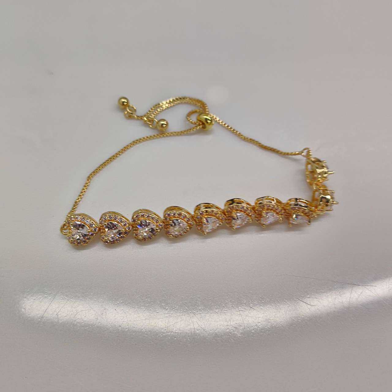 инс ветер сращивание розовый бриллиант любовь браслет девичье сердце милый крутой браслет личность Spice girl ветер легкая роскошь ювелирные изделия