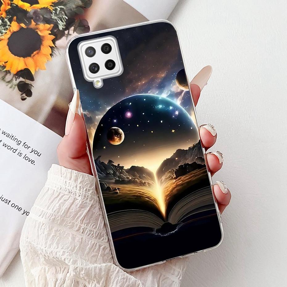 New Fashion Painting Case For Samsung Galaxy A22 A225F A226B Soft Silicone TPU Phone Cases For Samsung A22 4G 5G Cover Bumpers