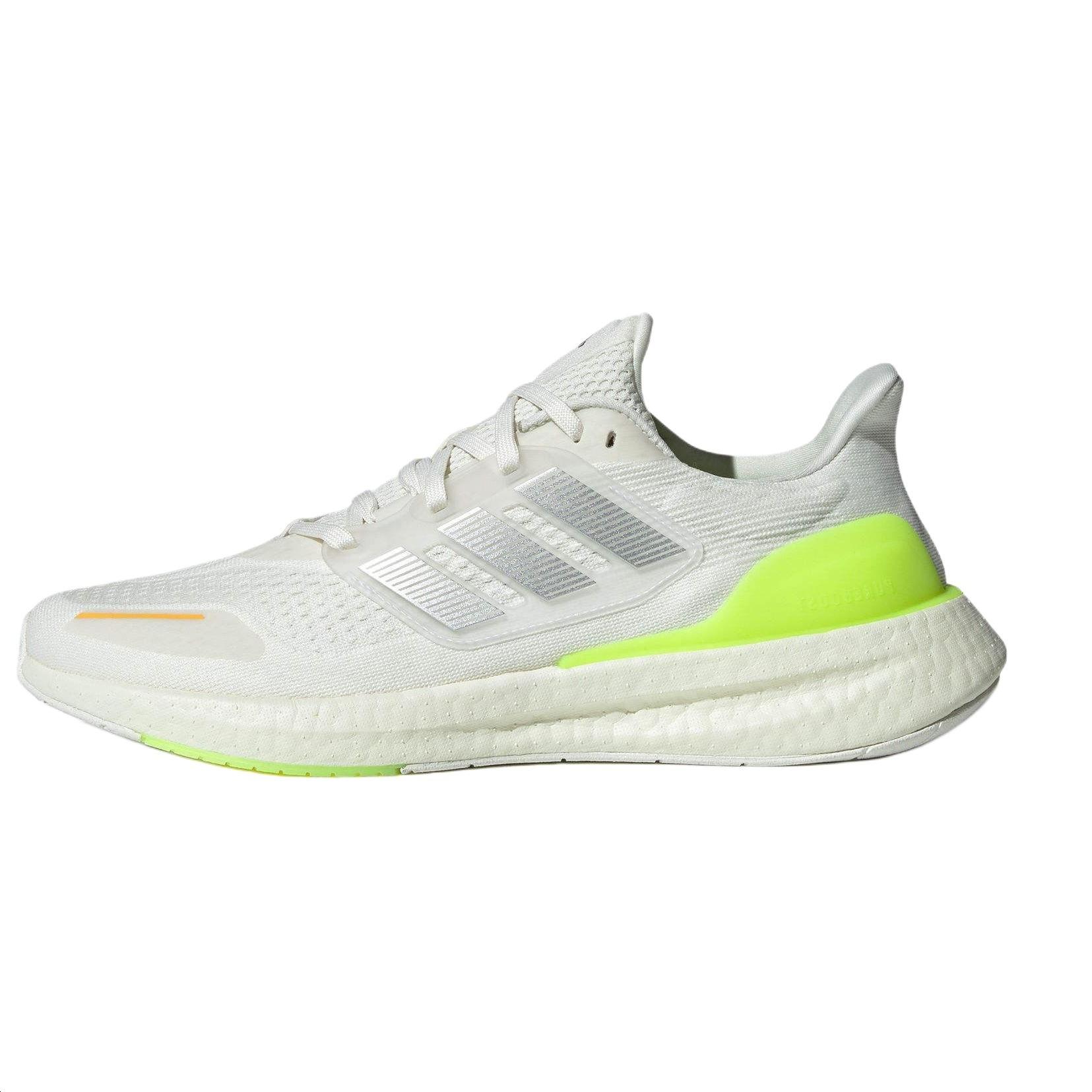 adidas PureBoost 23 Heat.Rdy Shoes White Green Men s IH7673 EU 36⅔
