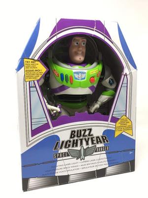 Produit officiel Disney US Toy Story Buzz l'Éclair Figurine parlante lumineuse pleine d'actions diverses Hauteur 30 cm DISNEY TOY STORY Buzz