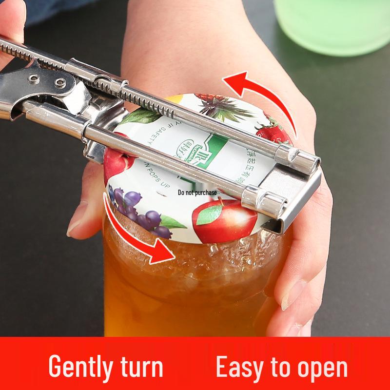 Multi-functional Opener: Can, Bottle  Screw Cap Tool