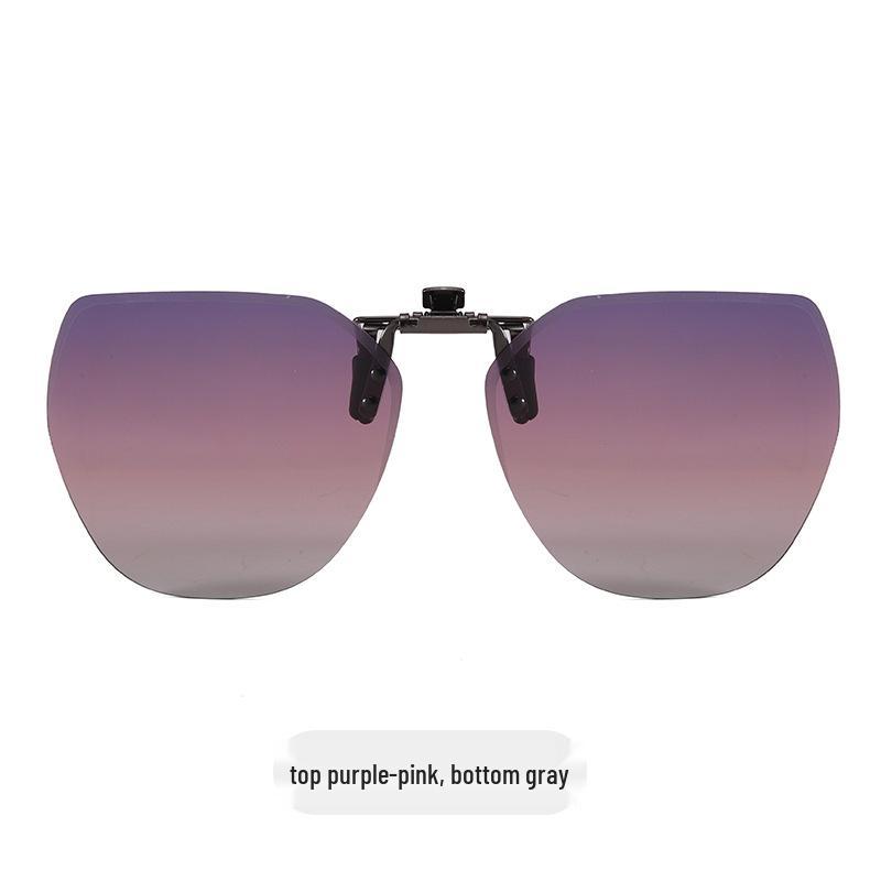Ultralight Myopia Clip-On Sunglasses for Men & Women - Polarized Day & Night Driving.