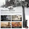 High Power Electric Blower Strong Wind Leaves Blower Dust Removal Fan Handheld Lithium Battery Rechargeable Home Snow