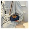 Neue Farbe Block Canvas Knödeltasche für Damen Lässig Outdoor Quadratisch Crossbody Schulter Handtasche KTB