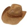 2026 New Womens Straw Western Cowboy Hat Foldable Wide Brim Summer Sun Hats Vacation Lightweight Beach Cowgirl Hat